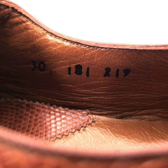 NEW Exotic Teju Lizard Monk Strap Loafers Mens 11.5 PALOMINO Dress Shoes Mexico - Picture 12 of 14